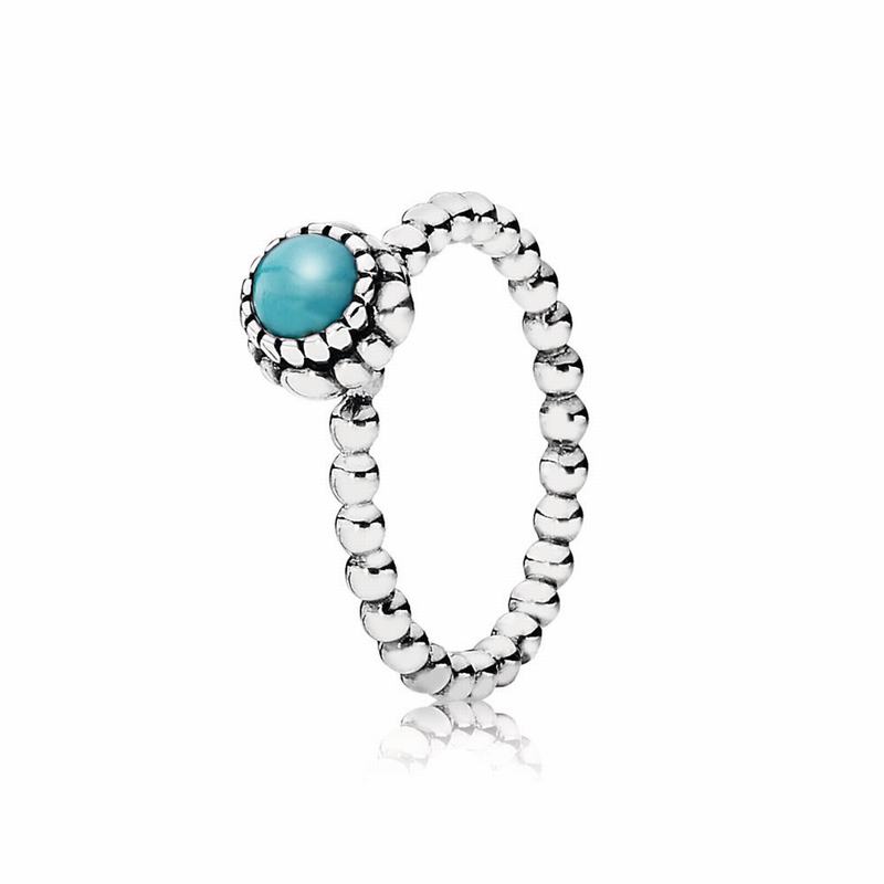 Pandora Birthday Blooms Ring December Clearance NZ, Sterling Silver (845072-YHB)